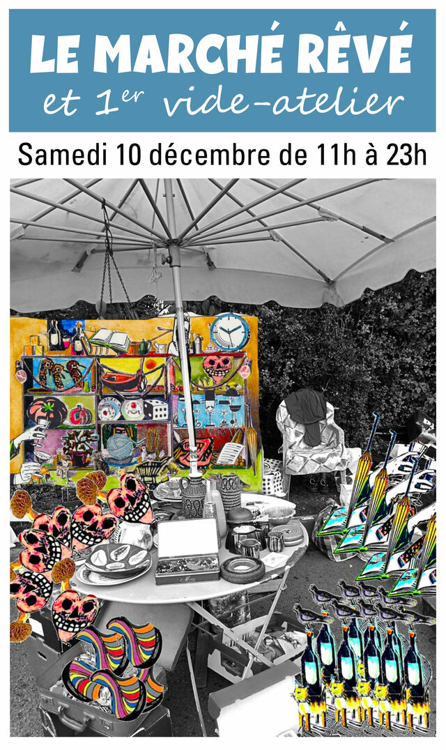 Affiche du marché rêvé 2022, Chez Rita à Roubaix